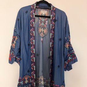 Johnny Was Workshop Kimono Size Medium